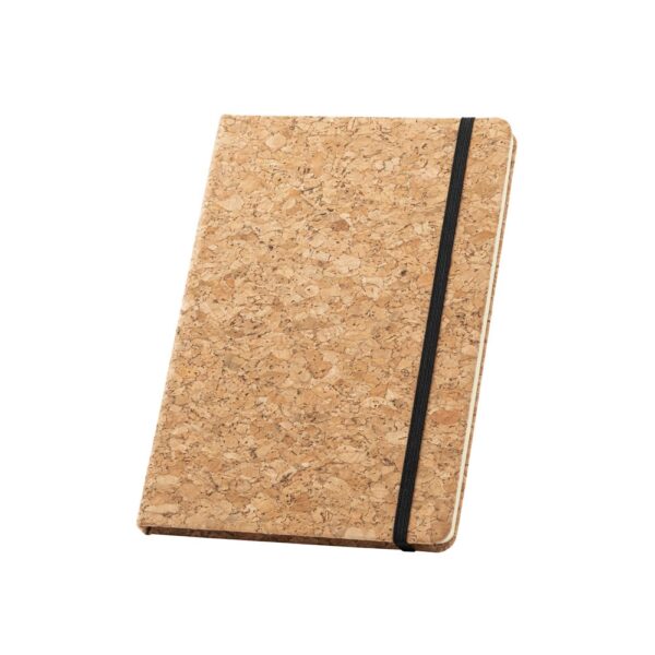 93578_160-c FREUD. A5 notepad and ballpoint pen set in cork