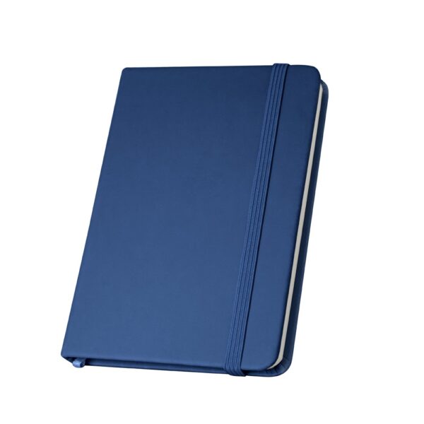 93637_104 CAMPUS. A5 hardcover notebook in PU (35% recycled) with lined pages 100% recycled