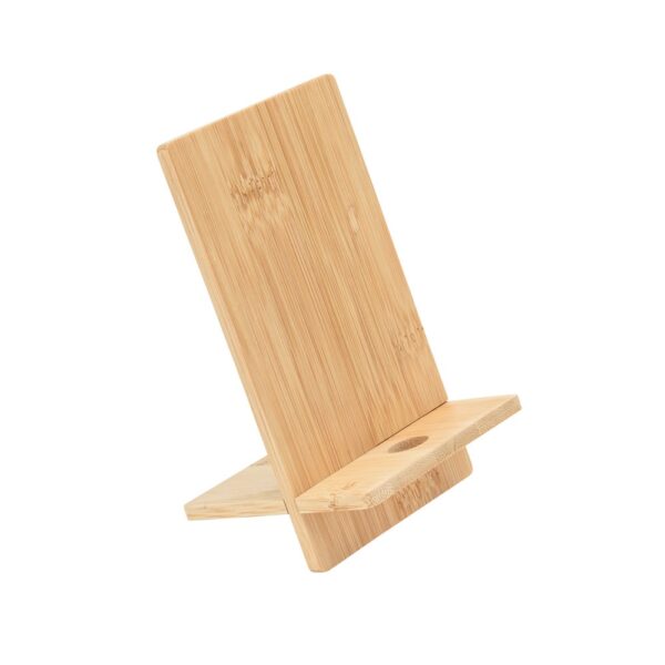 93639_160 GALEN. Bamboo mobile phone holder, detachable into two parts