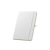 ANNE SUB. A5 notebook in recycled polyester (100% rPET) 300D, ideal for sublimation personalisation