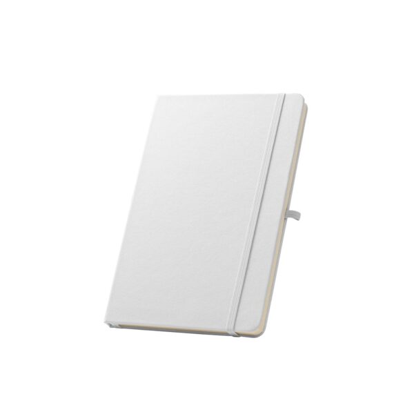 93653_106 ANNE SUB. A5 notebook in recycled polyester (100% rPET) 300D, ideal for sublimation personalisation