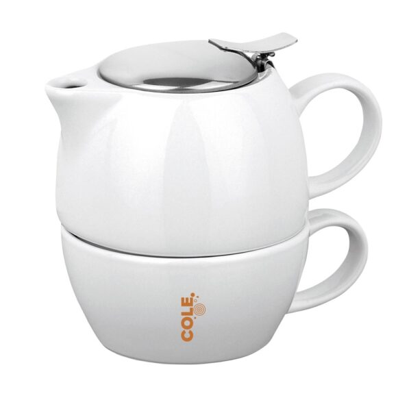 93805_106-logo COLE. Porcelain tea set 2 in 1