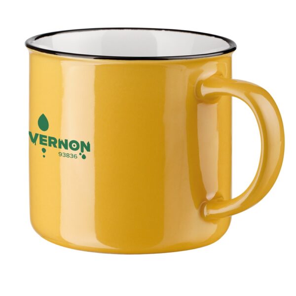 VERNON. Ceramic mug 340 mL