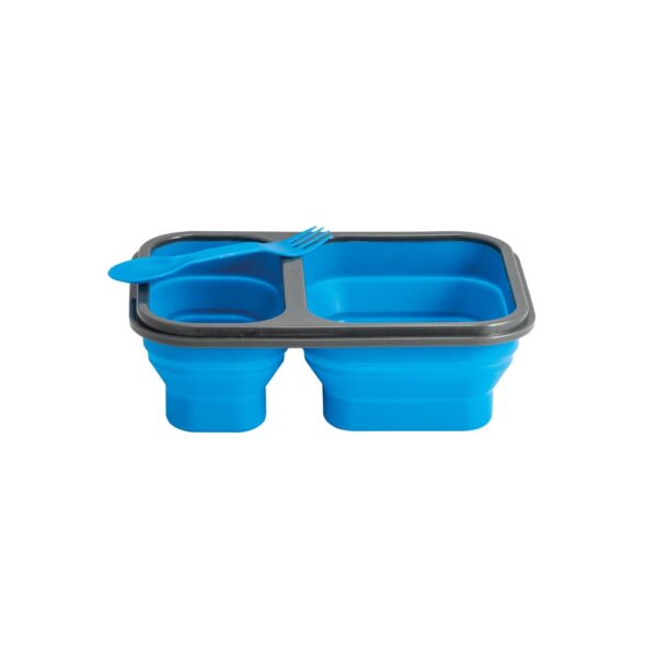 93848_104-e DILL. Lunch Box. Retractable hermetic box in silicone and PP (480 and 760 mL)