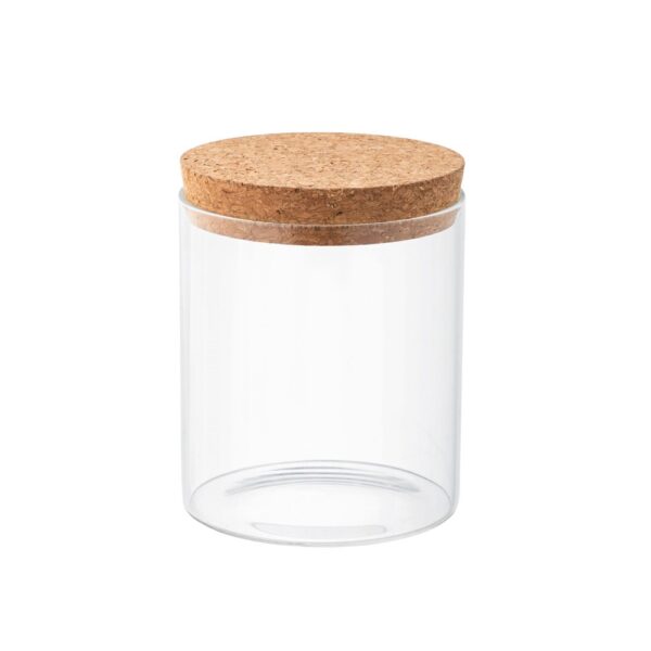 94079_160 SPICE 700. Borosilicate glass bottle with cork lid 700 mL