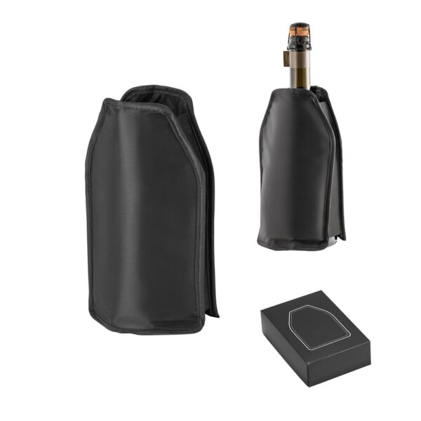 94247_set BLEND. Nylon wine bottle cooler