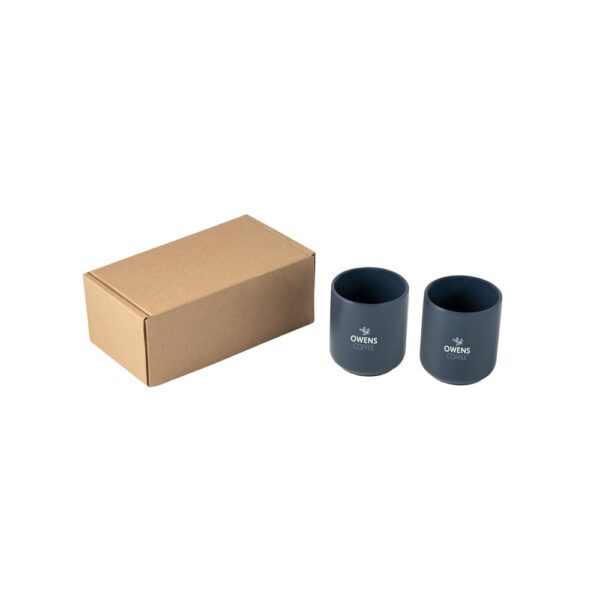 OWENS. Set of ceramic cups 280 mL