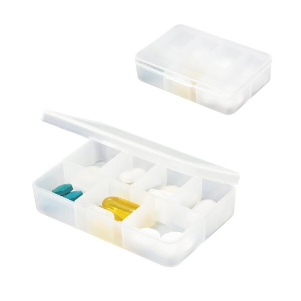 JIMMY. Pill box with 7 dividers
