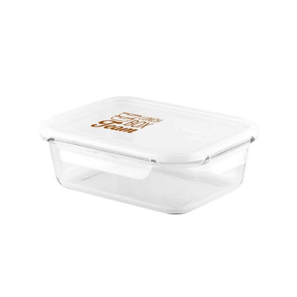 QUORIN. Lunch Box. Hermetic box in borosilicate glass 1 L