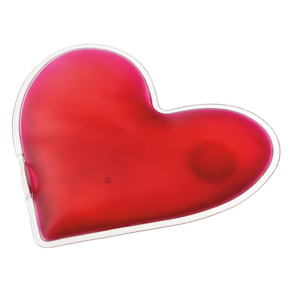 94356_105 LOVELY. Heart shaped heated pouch in PVC