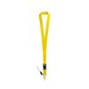 ANQUETIL. Polyester lanyard with metal carabiner