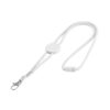 WEAVE. Adjustable polyester lanyard