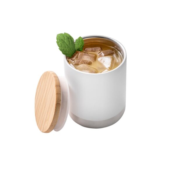 NORRE TUMBLER. Double wall stainless steel (36% recycled) vacuum cup 370 mL