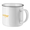 94673_106-logo VERNON WHITE. Ceramic mug 340 mL