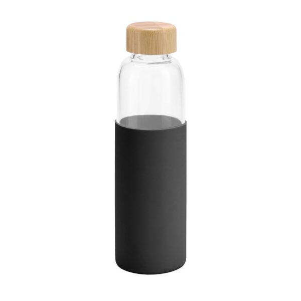 DAKAR. Bamboo and borosilicate glass bottle 600 mL