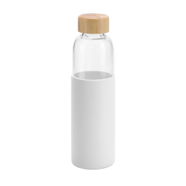 DAKAR. Bamboo and borosilicate glass bottle 600 mL