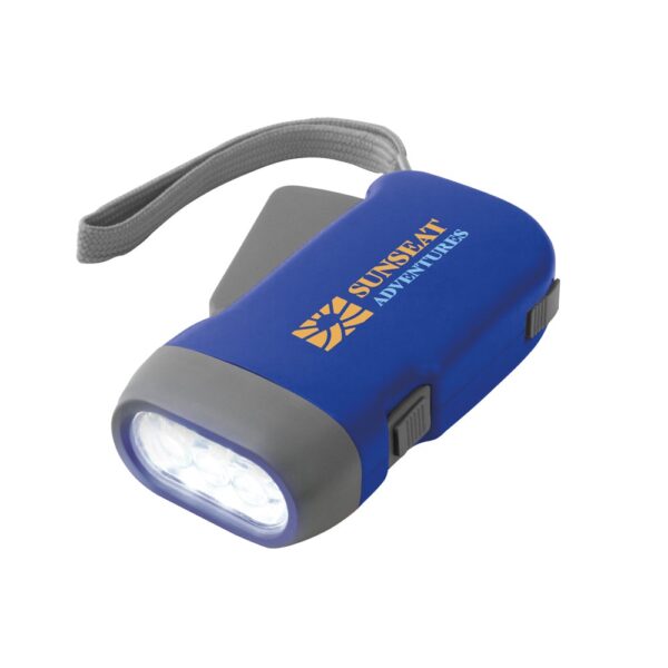 EDDIE. Dynamo torch with 3 LEDs
