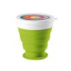 ASTRADA. Silicone and PP folding travel cup 250 mL