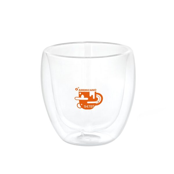 AMERICANO. Borosilicate glass cup 220 mL