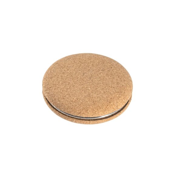 94898_160 TILBURY. Folding cosmetic mirror in cork