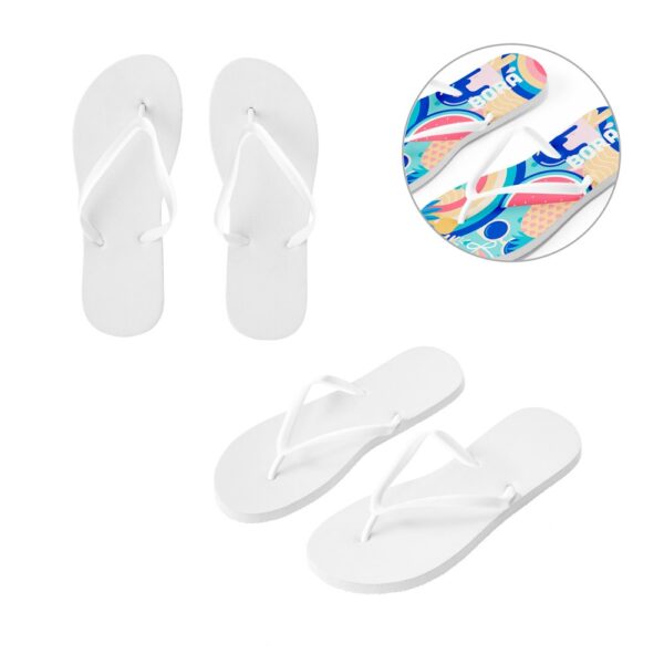 BALI L / XL. Slippers with fully customizable sublimation soles