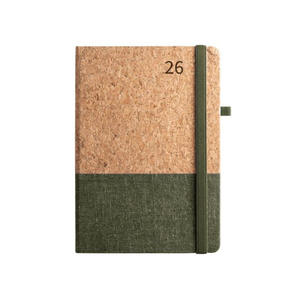 96199_129-a QUENTAL A5. Cork and linen diary