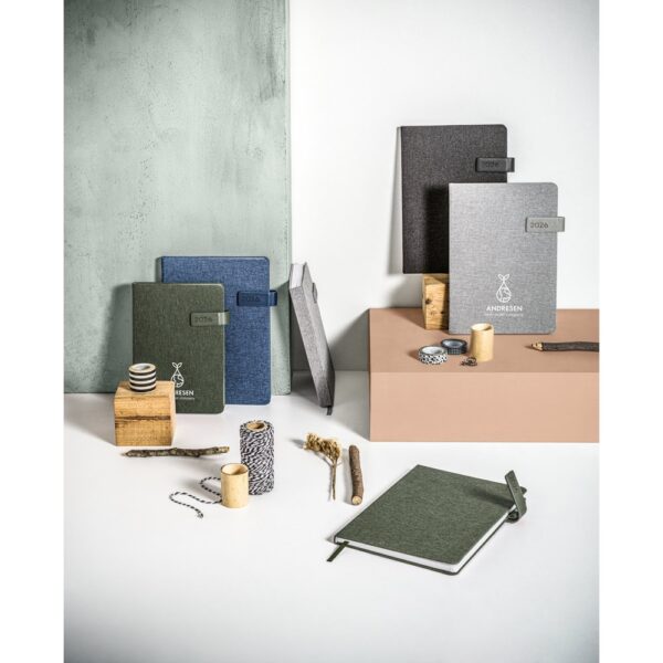 ANDRESEN A5. Recycled polyester (100% rPET) diary