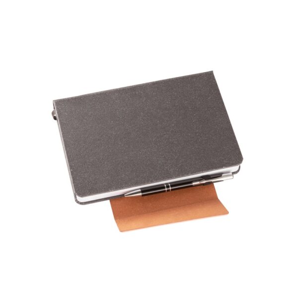 TAGORE A5. A5 diary in leather (58% recycled)