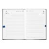 TAGORE A5. A5 diary in leather (58% recycled)