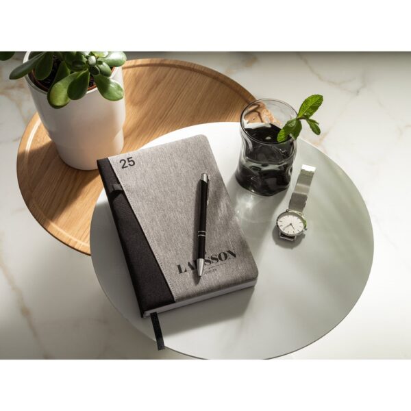 LARSSON B5. B5 diary in recycled polyester (100% rPET)