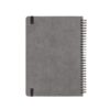 SIMMEL B5. B5 diary with rings in leather (58% recycled)