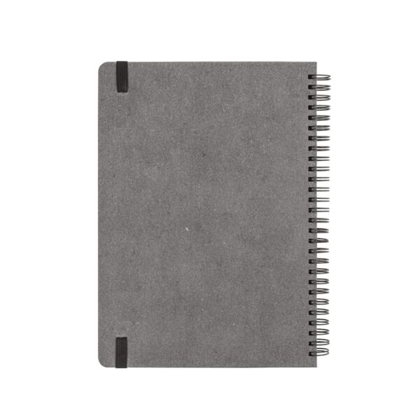 96216_103-b SIMMEL B5. B5 diary with rings in leather (58% recycled)