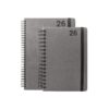 SIMMEL B5. B5 diary with rings in leather (58% recycled)