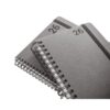 SIMMEL B5. B5 diary with rings in leather (58% recycled)