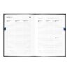 SIMMEL B5. B5 diary with rings in leather (58% recycled)