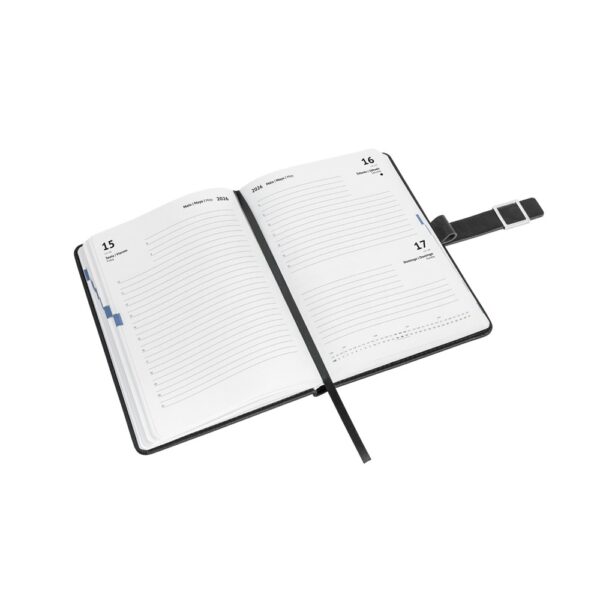 MUSSET A5. A5 diary in PU (58% recycled)