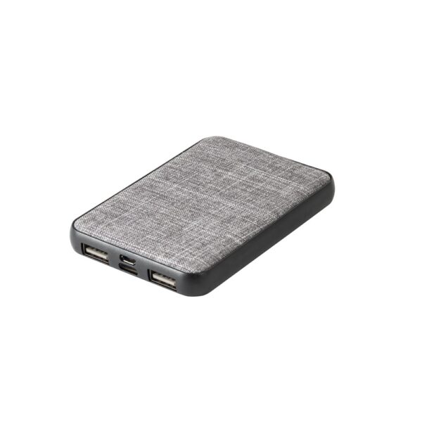 97094_113 RENEWAL BATTERY. Power bank 5.000 mAh in recycled PET (100% rPET)