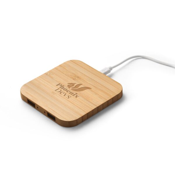 97123_160-logo DALTON. Superfast 15W bamboo wireless charger