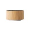 ARBER. Portable 3W speaker with 4h battery life in bamboo and recycled ABS (100% rABS)