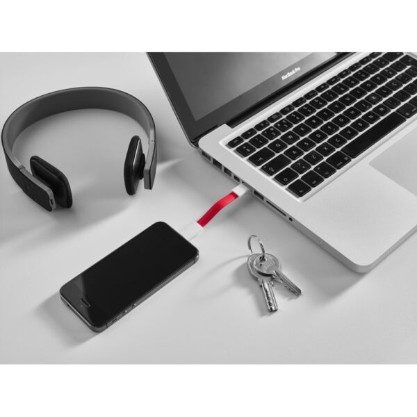 97152_amb RIEMANN. USB cable with 2 in 1 connector in ABS and PVC