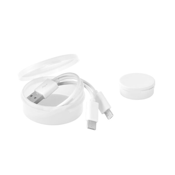 EMMY. 3 in 1 USB cable in ABS and PVC