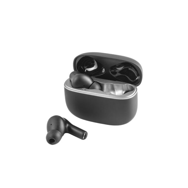 97181_103-c CAUBY. Wireless headphones in recycled ABS (100% rABS) with ANC and 10 hours of battery life