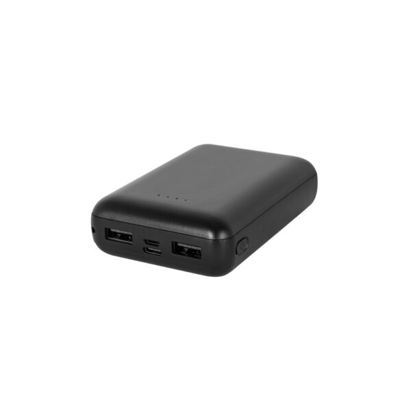 97198_103 LEAKEY 10. Power bank 10'000 mAh in recycled ABS (100% rABS)
