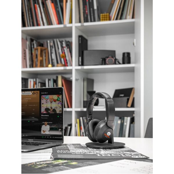 HENDRIX. Foldable wireless headphones with 20h of battery life in recycled ABS (100% rABS)