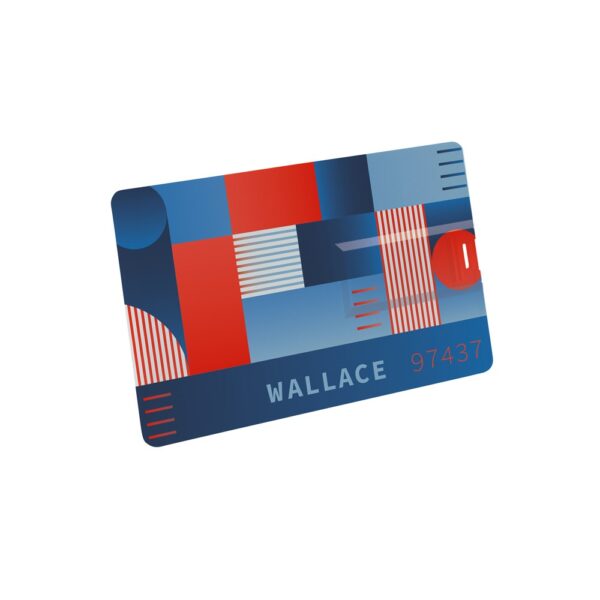 97437_106-logo WALLACE 8GB. USB Stick UDP with 8GB in ABS