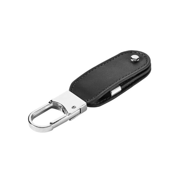 97438_103 BRAGG 8GB. USB memory with 8GB in PU and with carabiner clip