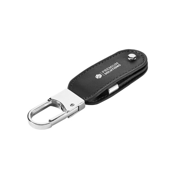 97438_103-logo BRAGG 8GB. USB memory with 8GB in PU and with carabiner clip