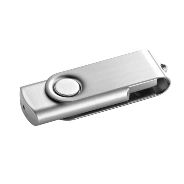 CLAUDIUS 4GB. 4 GB USB flash drive with metal clip