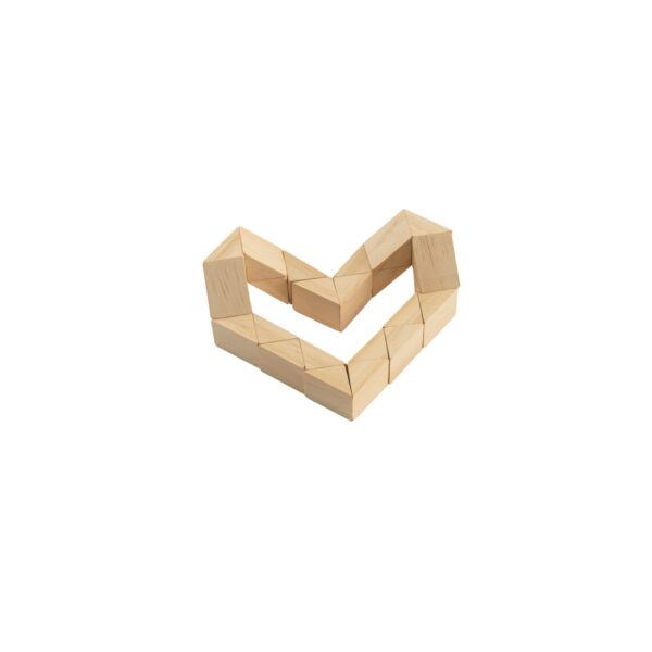 THINKO. Wooden puzzle with 24 pieces