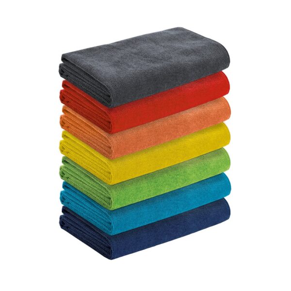 CALIFORNIA. Microfibre beach towel (250 g/m²)